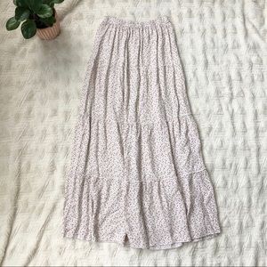 brandy melville floral izzy skirt